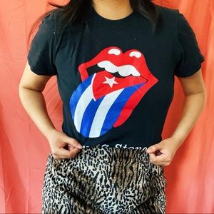 Rolling Stones Cuba T shirt